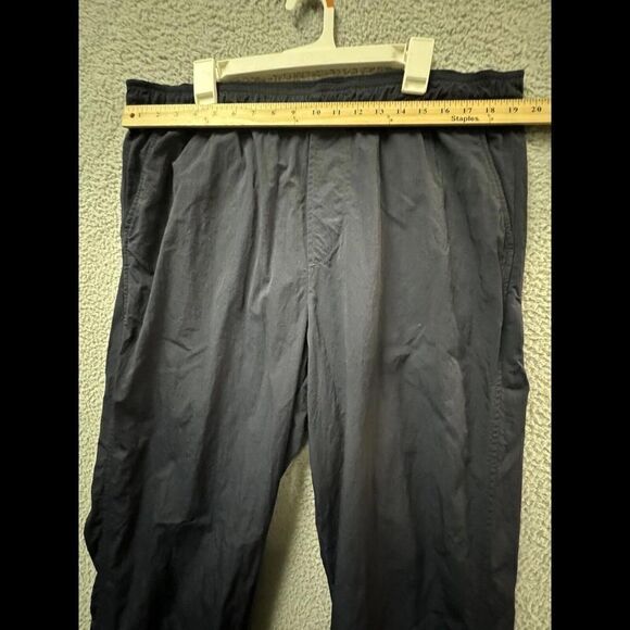 Calvin Klein rain Pants Mens Extra Large XL Navy Blue Nylon Pockets Adjustable - Picture 5 of 12
